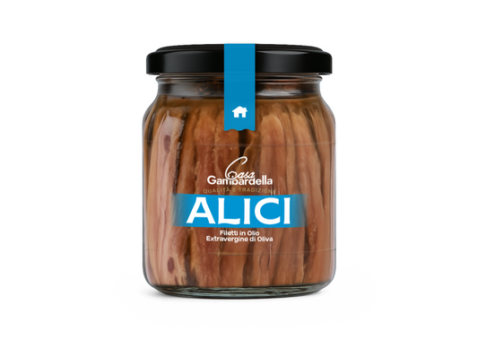 Alici a Filetti in Olio