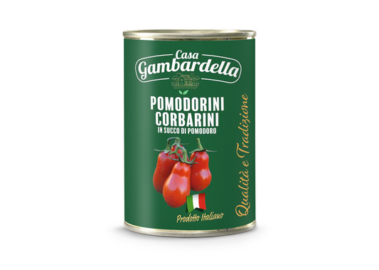 Pomodorini Corbarini in succo di Pomodoro